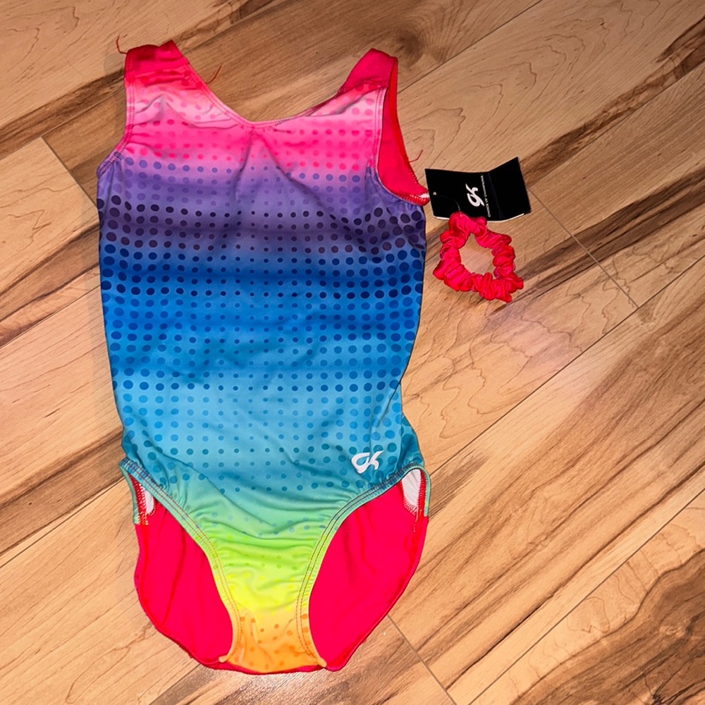 GK gymnastics leotard